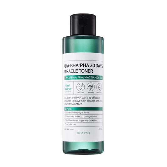 SOME BY MI - AHA, BHA, PHA 30 Days Miracle Toner  - Lotion tonique 150 ml